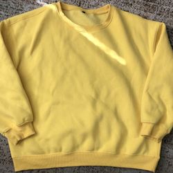 Women’s Sweater Yellow Large