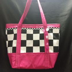 Checkered Flag "Track Day" Purse 