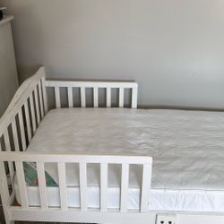 FREE Toddler Bed With Mattress 