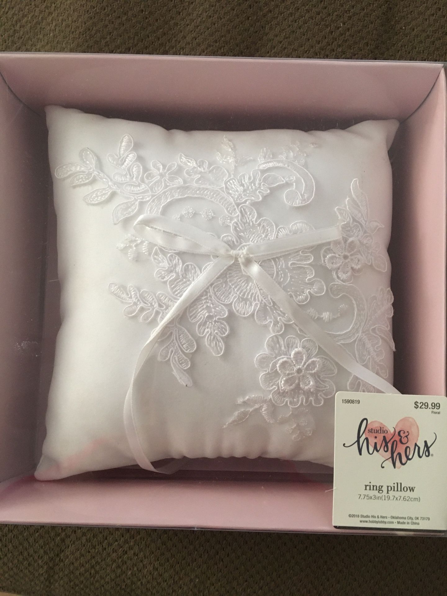 New Wedding Ring 💍 Pillow