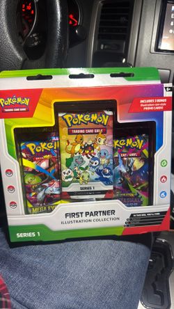 Pokemon first partner illustration collection