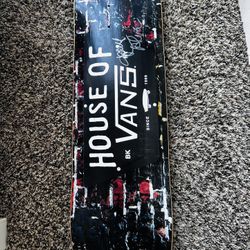 Autographed Vans Skateboard