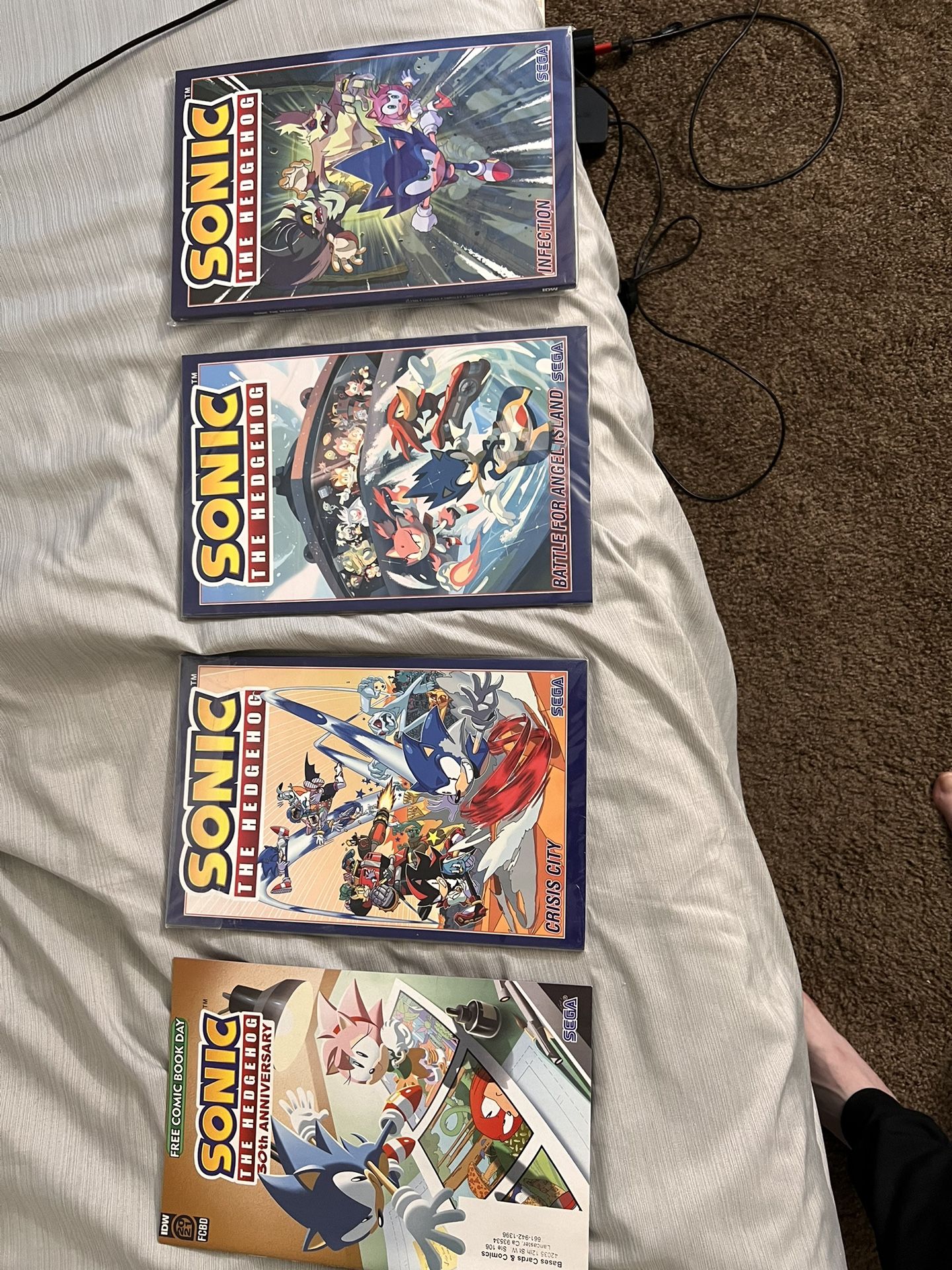 Sonic The Hedgehog IDW Comics