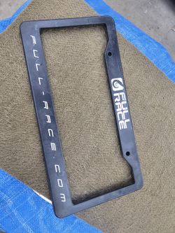 Full Race License Plate Frame