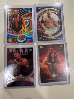 2026 Topps WWE Universe Stone Cold Steve Austin Card Lot
