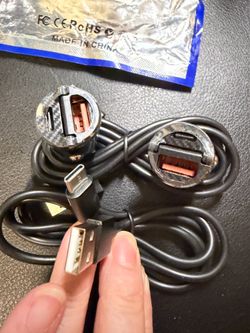 Dual USB Car Chargers & USB-C Cable Set