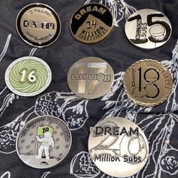Dream Limited Edition Subscriber Coins 13 Million- 20 Million 
