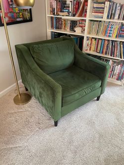 West Elm seat and a half Chair