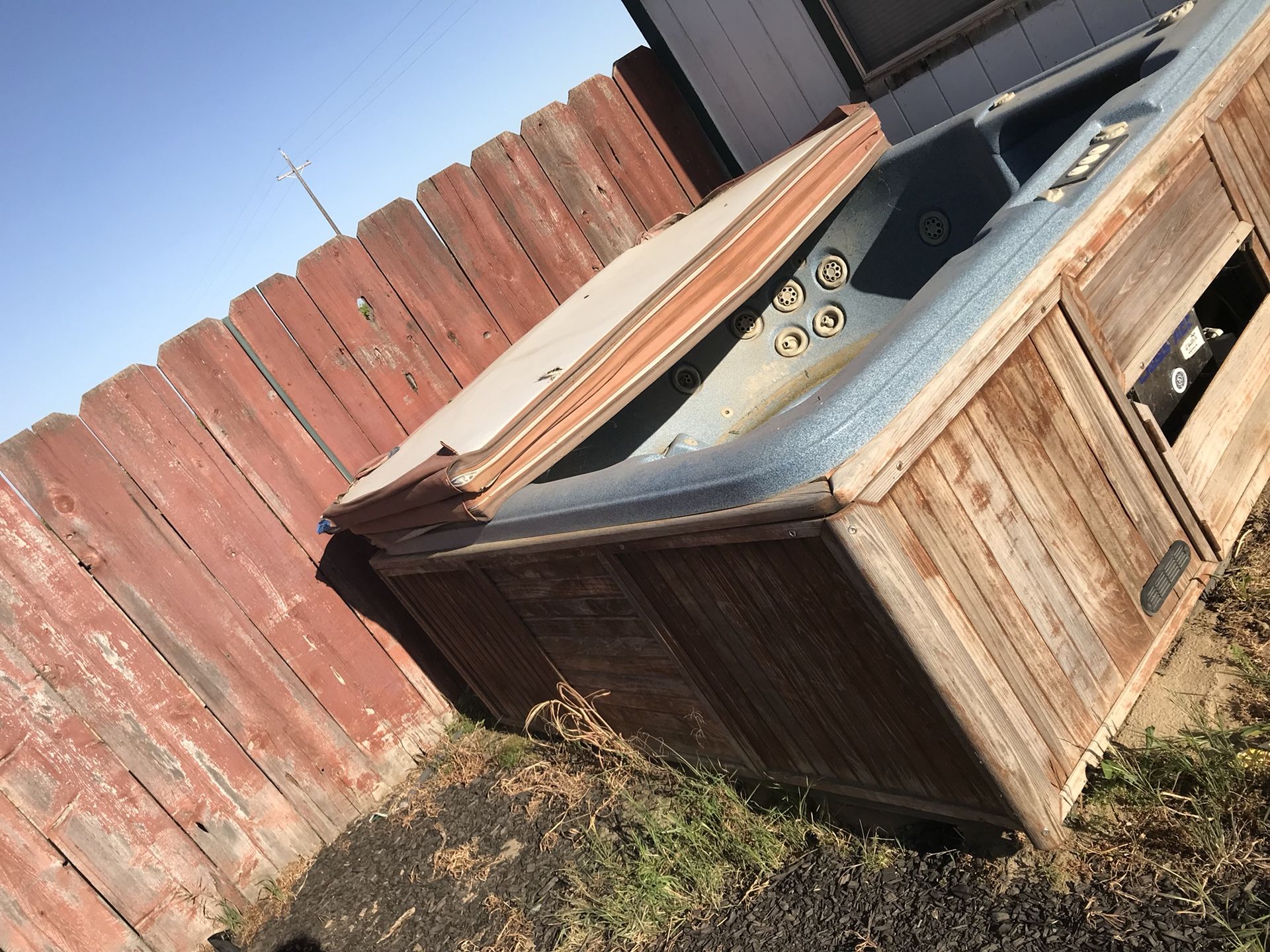 Free hot tub