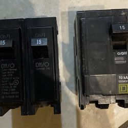 15 amp Breakers