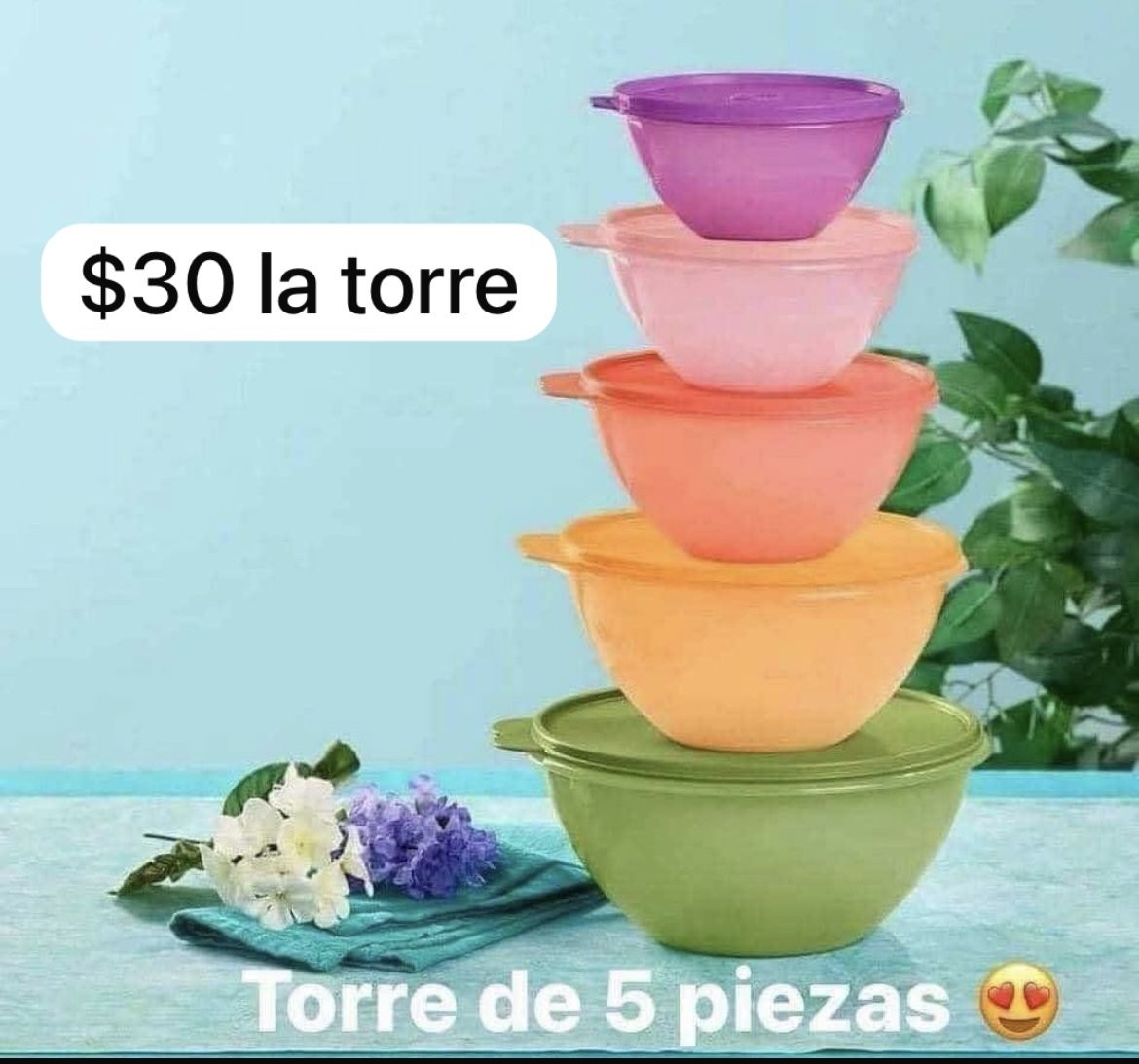 venta de tupperware con el 40% y 50% de descuento