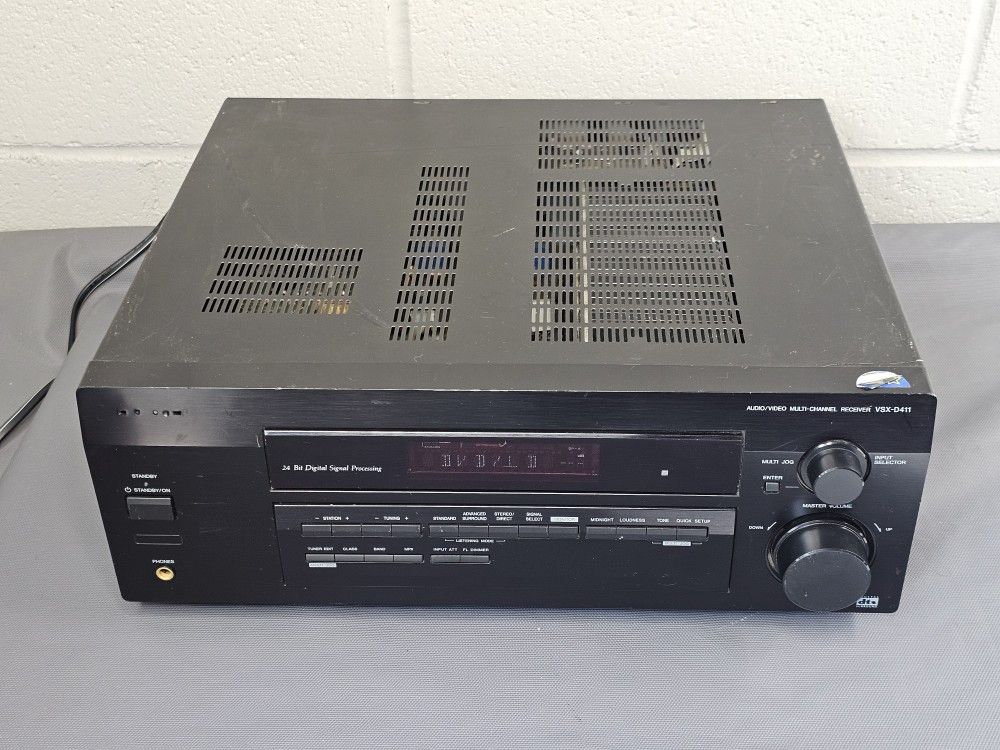 Pioneer VSX-D411 Receiver HiFi Stereo 5.1 Channel Home Audio Vintage AM/FM Tuner