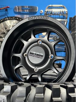 Big Sale. On Method 15x7 4x156 Beadrip wheels & 32x10-15 TENSOR DS TIRES For RZR KAWASAKI SPEED UTV SXS (We Finance…