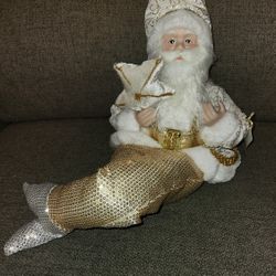 Santa Merman Shelf Sitter