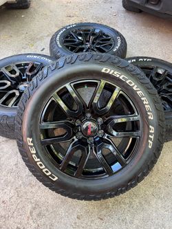 Rines 20” at4 oem 6 lug Chevy GMC Cadillac $850 FIRME