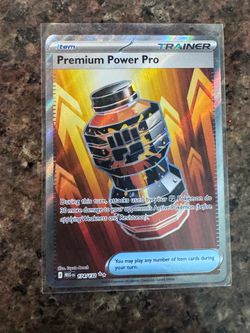 Premium power pro Pokémon card