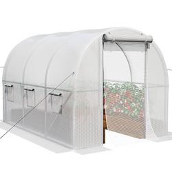 20x10x7 ft Greenhouses Large Walk-in Green House Heavy Duty Tunnel Green Houses