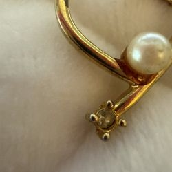 Necklace And Heart Pendant