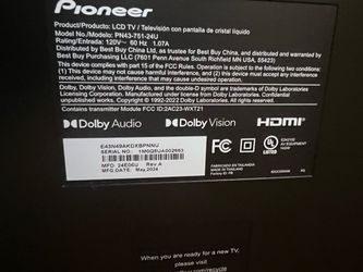 43” Smart TV