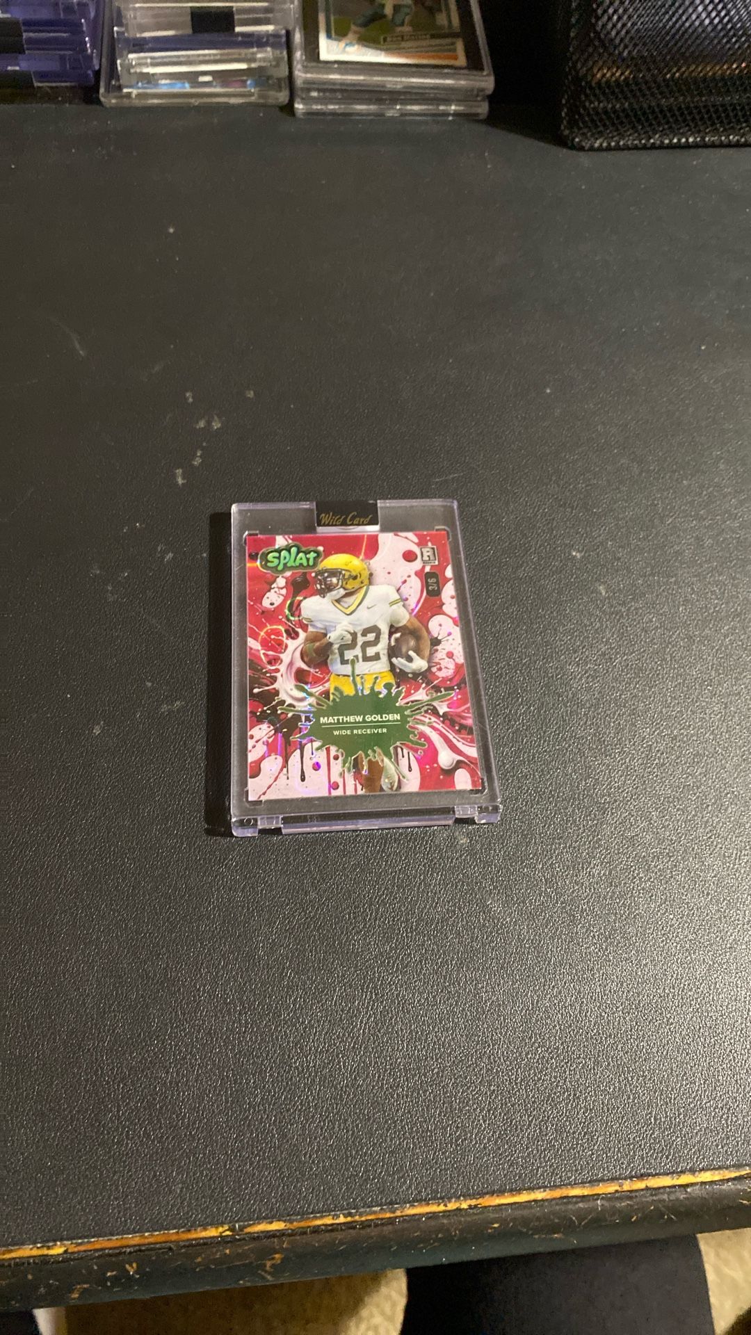 Wild Card Splat Mathew Golden (Rookie