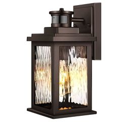 VIANIS Motion Sensor Outdoor Wall Sconce – New in Box