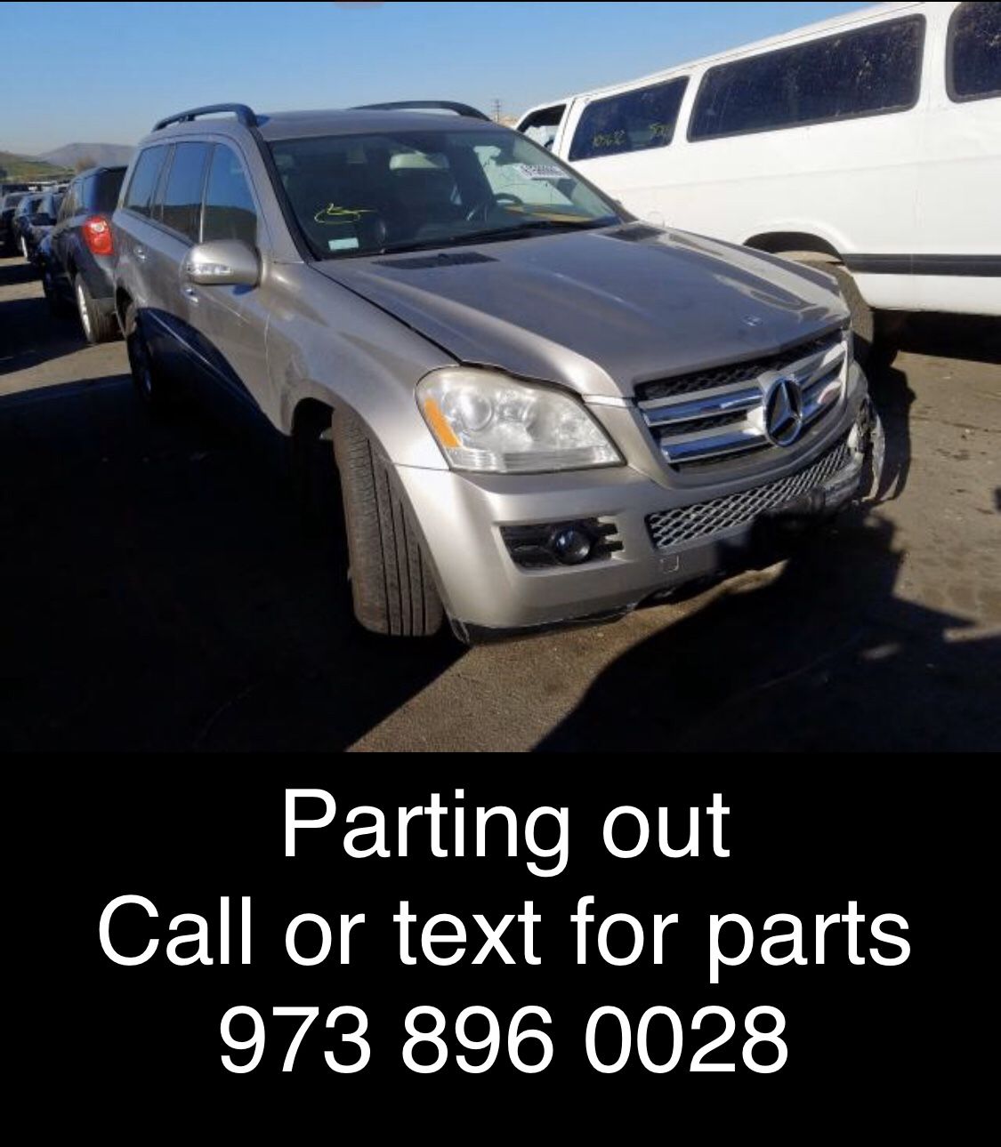 2007 GL 450 gl450 Parting out . Mercedes All parts available