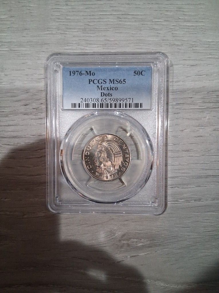 Cincuenta Centavos 1976 - Mo