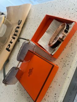 Cartier Teal Woods and Hermes Bracelet Black Gold !