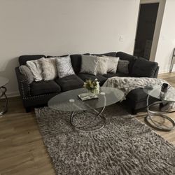 Couch, Side And  Coffees Table 