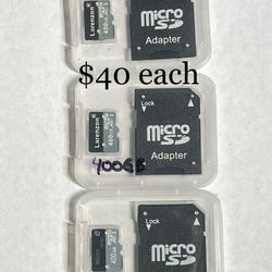 $40 Each 400GB MicroSD Memory Cards Micro SD Card for Phone,Portable Gaming Devices, Dash Cam, Camcorder, Surveillance, Drone.