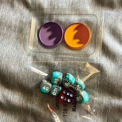 Pokemon Ex Dices And Pokemon Coins 