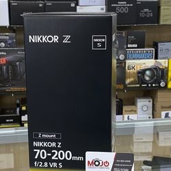 Nikon Z 70-200 F/2.8 S 