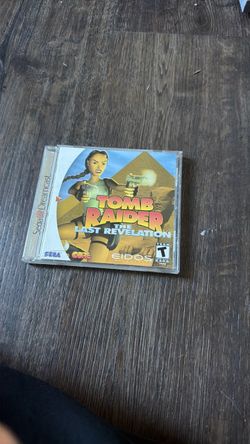Tomb Raider: The Last Revelation Sega Dreamcast