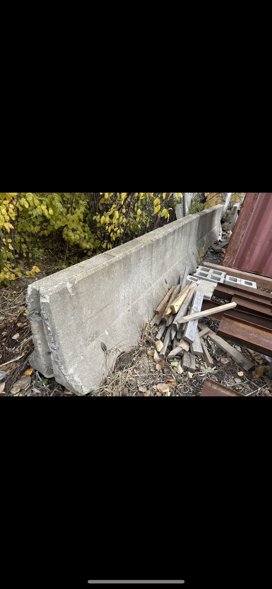 10’ Concrete Traffic Barriers Jersey Barrier