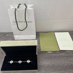 Van Cleef & Arpels Silver Bracelet