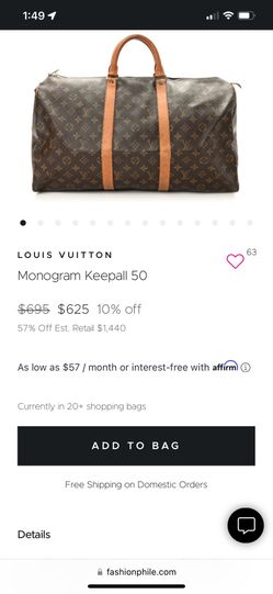 LV Keepall 50 