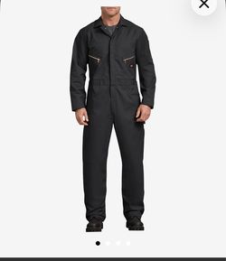 Medium Dickies Black Work Coveralls