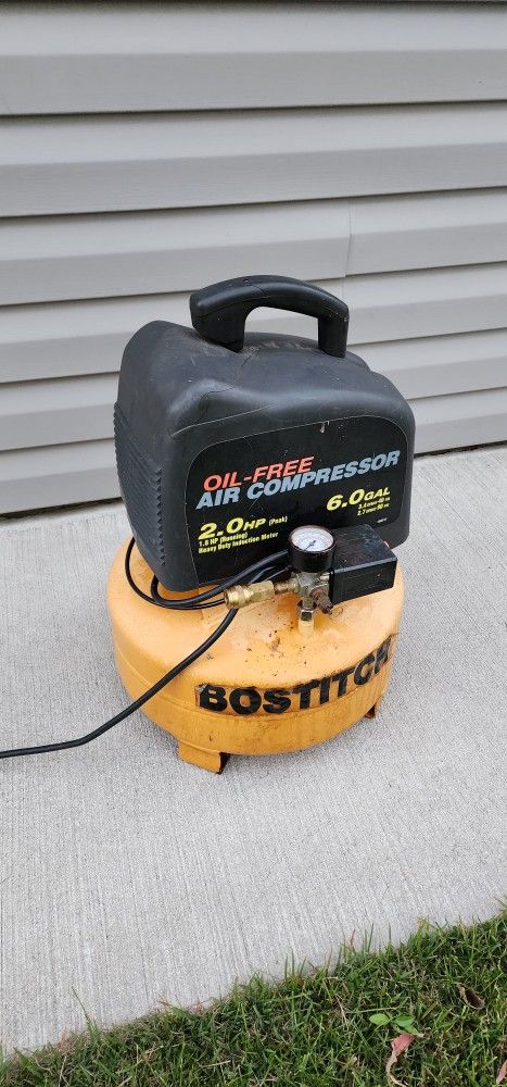 bostitch 6 gallons air compressor