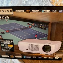 Projector  - Indoor/Outdoor Smart With Electric 100 In Projector Screen 