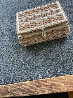 Vintage Sewing Basket