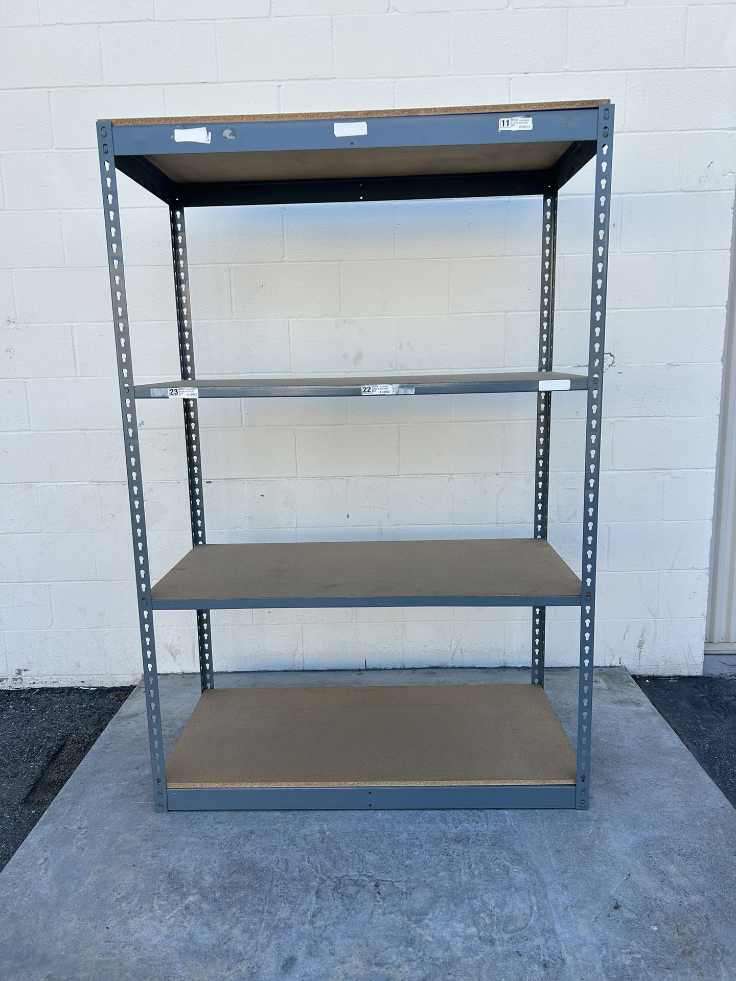 Industrial Shelves 4 Ft W X 2 Ft D Used! Warehouse Storage Shelving Boltless Supply Racks Better Than Homedepot Lowes Delivery Available