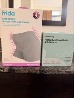 Postpartum underwear & reusable instant ice & hot pack