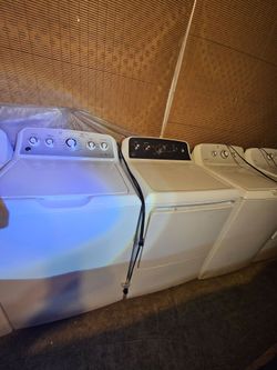 Ge washer dryer pair heavy-duty