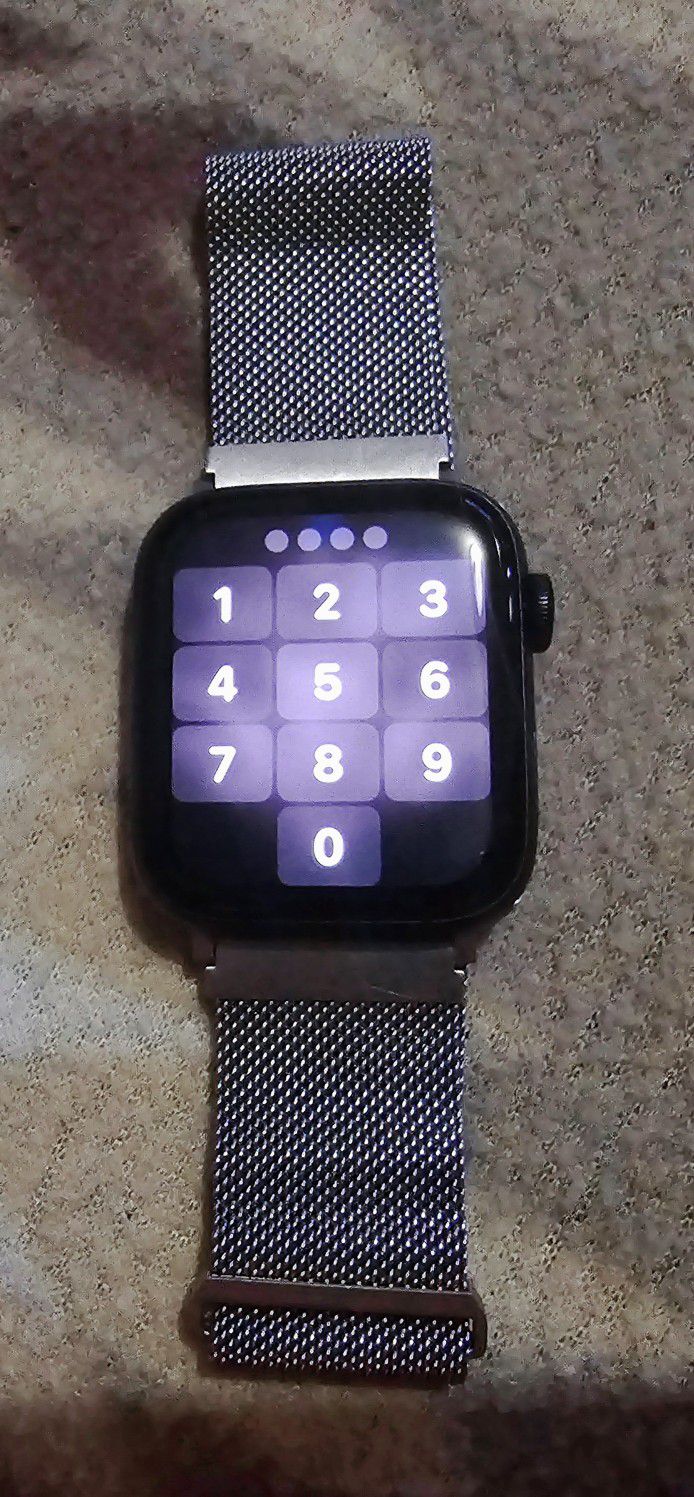 apple watch, se 2nd gen, 44mm case, magnetic band