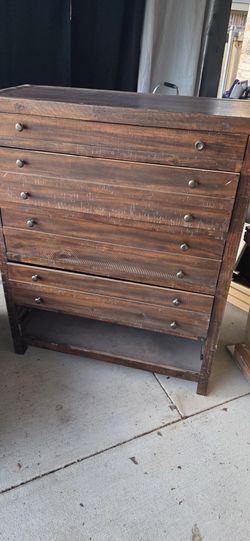 Real Solid Wood Dresser 