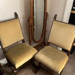 Set Of 2 Upholstered Chairs