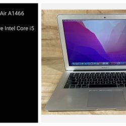 [ Pc Laptop ] 

Apple MacBook Air A1466 1.6GHz Dual-Core Intel Core i5 8GB RAM / wifi Webcam 256GB SSD