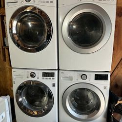 Lavadora LG Y Secadora LG De Gas 650 El Par