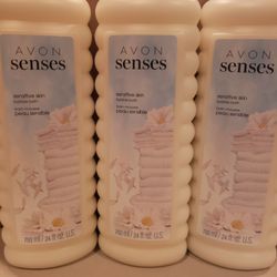 Avon Senses Bubble Bath Lot