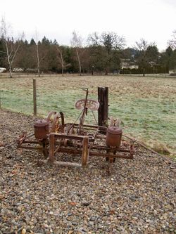 Antique Two Row Seeder